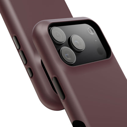 Impact-Resistant Phone Case – Mulled Wine – Compatible with iPhone 11–17 & Samsung Galaxy S22–S26 Series