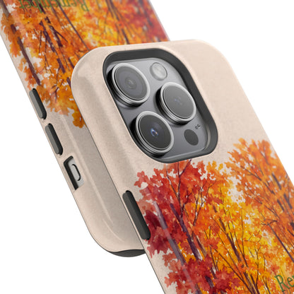 Wireless-Charging Compatible Case – Autumn Remembered – Compatible with iPhone 13–17 & Samsung Galaxy S25–S26 Series