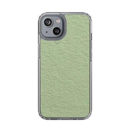 Clear Phone Case – Matcha Wash