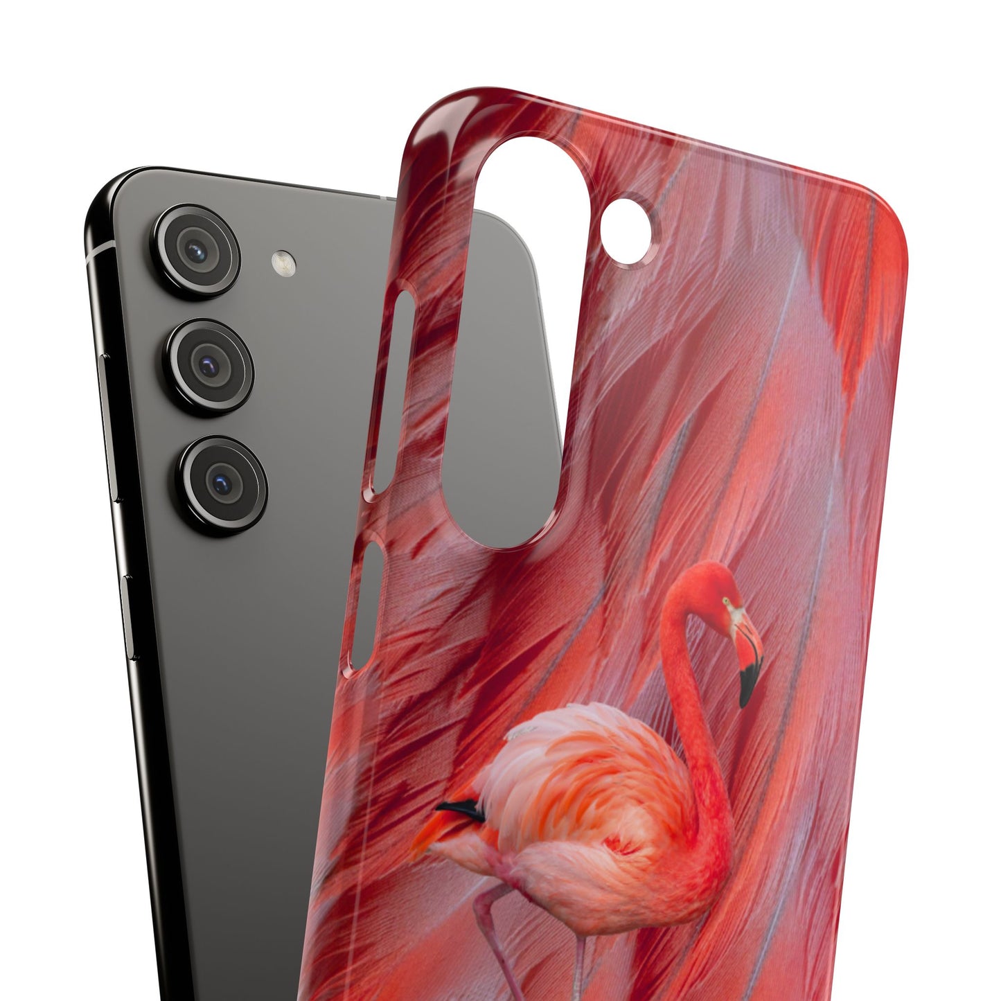 Snap Phone Case – Scarlet Plume