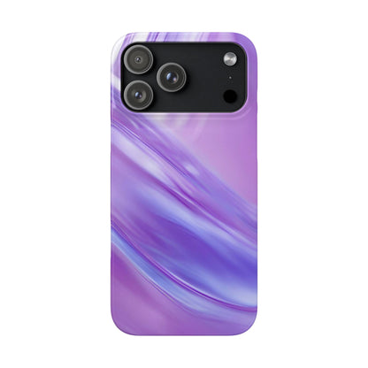 Snap Phone Case – Lavender Wave