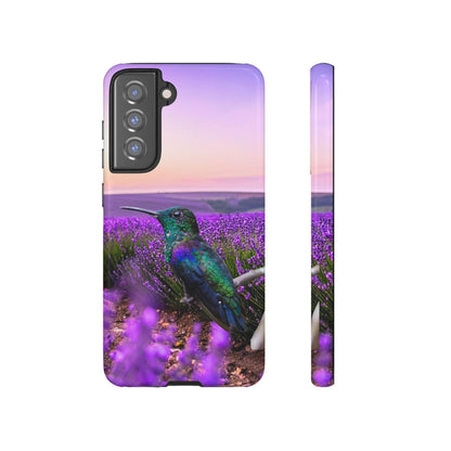 Protective Phone Case – Hummingbird Reverie