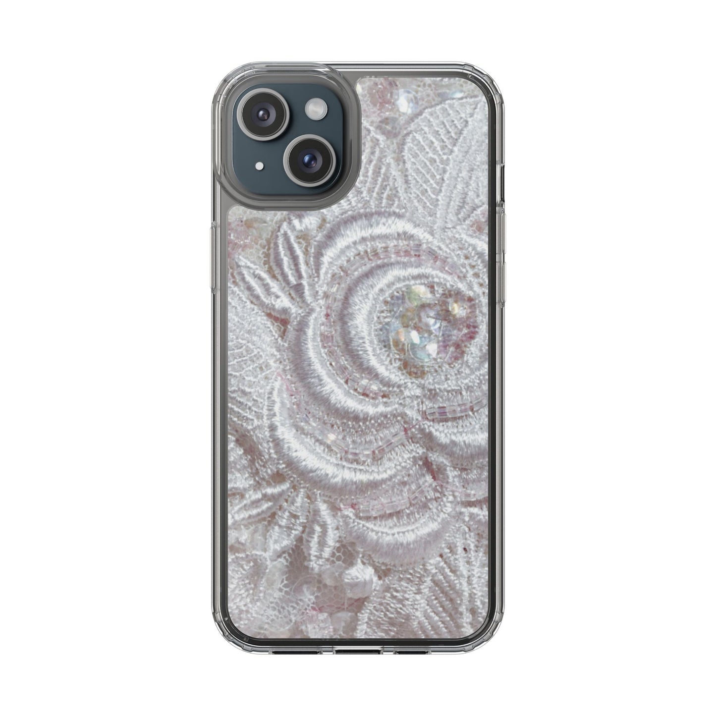 Clear Phone Case – Lace Veil