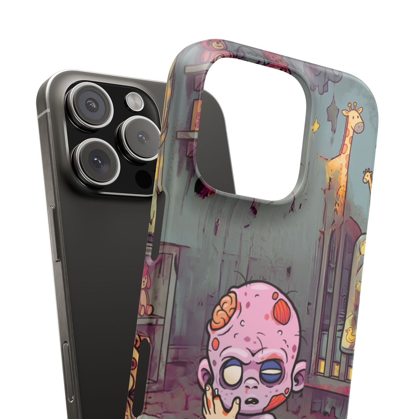 Phone Case — Creepy Cute Zombie Baby Nursery Design