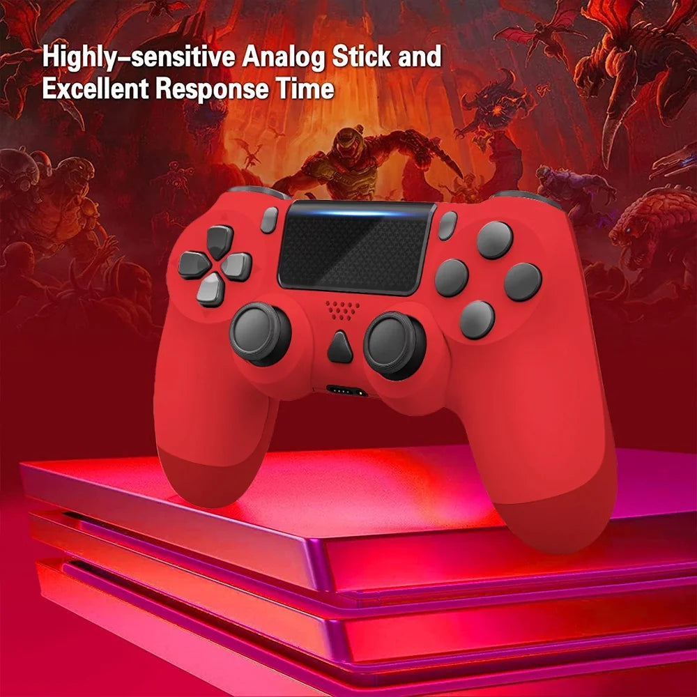 Wireless Controller Compatible with P4/P4 Pro/P4 Slim - Magma Red