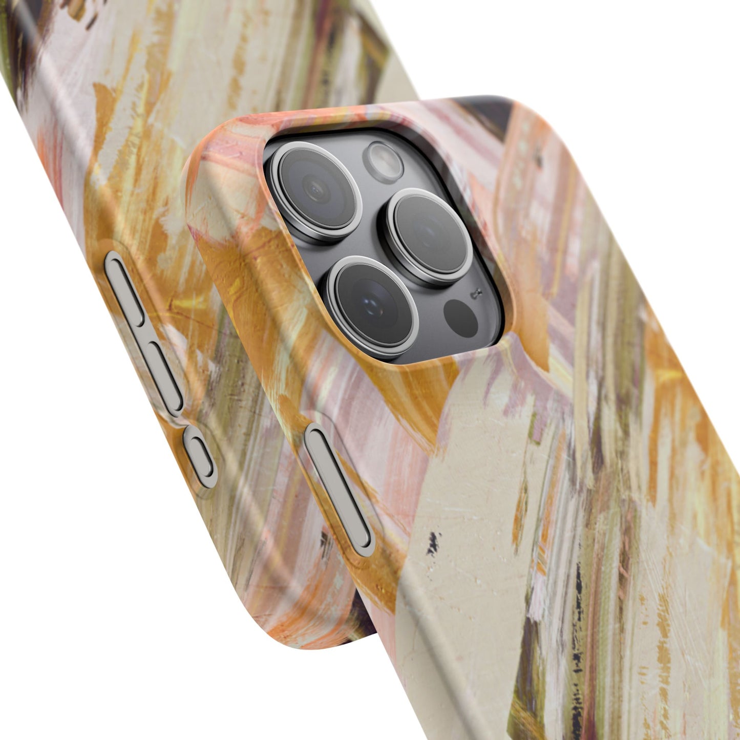 Snap Phone Case – Brush & Bronze