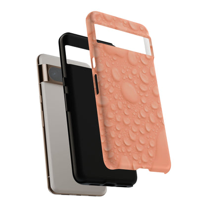 Protective Phone Case – Apricot Rain