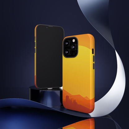Protective Phone Case – Desert Sunrise