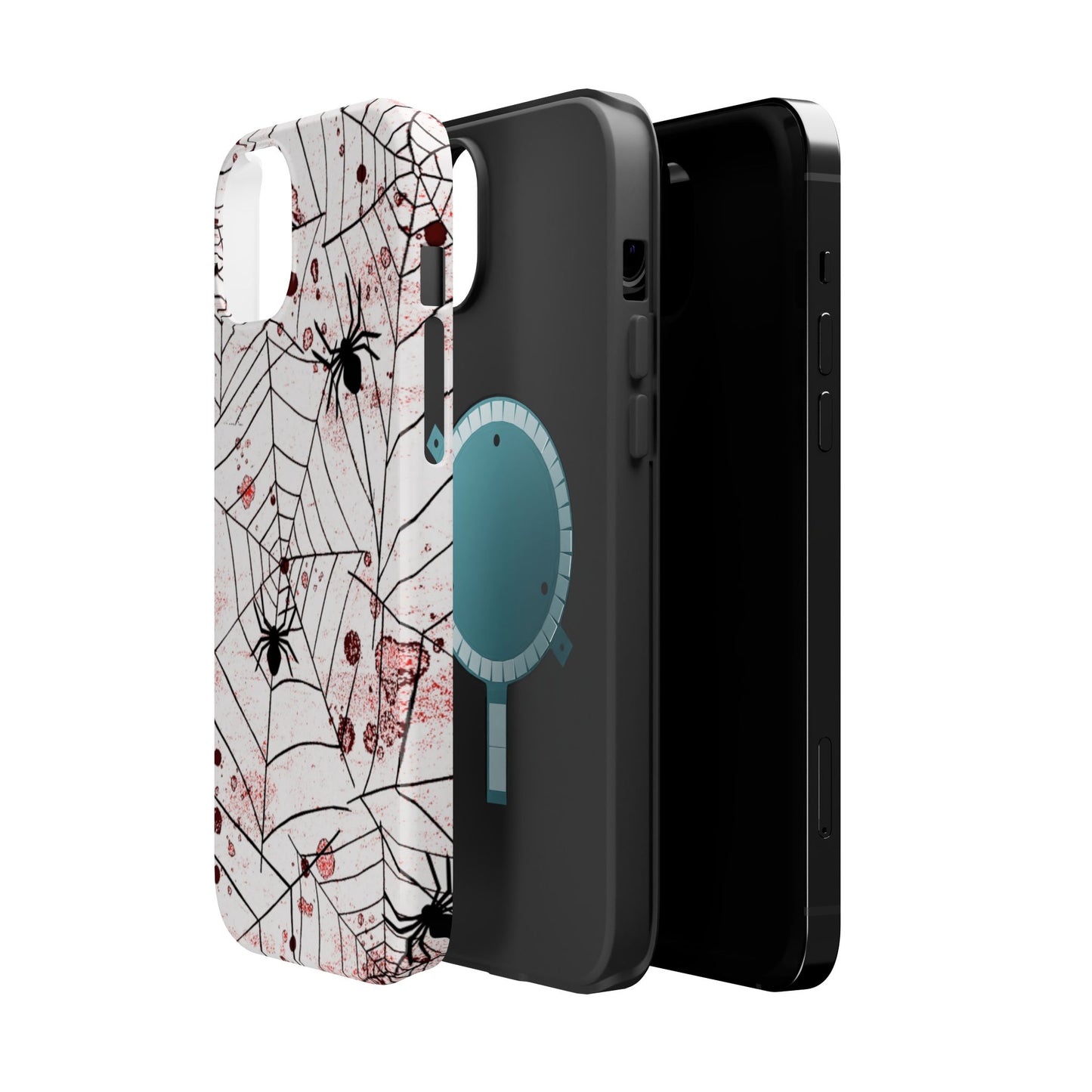 Wireless-Charging Compatible Case – Blood Web