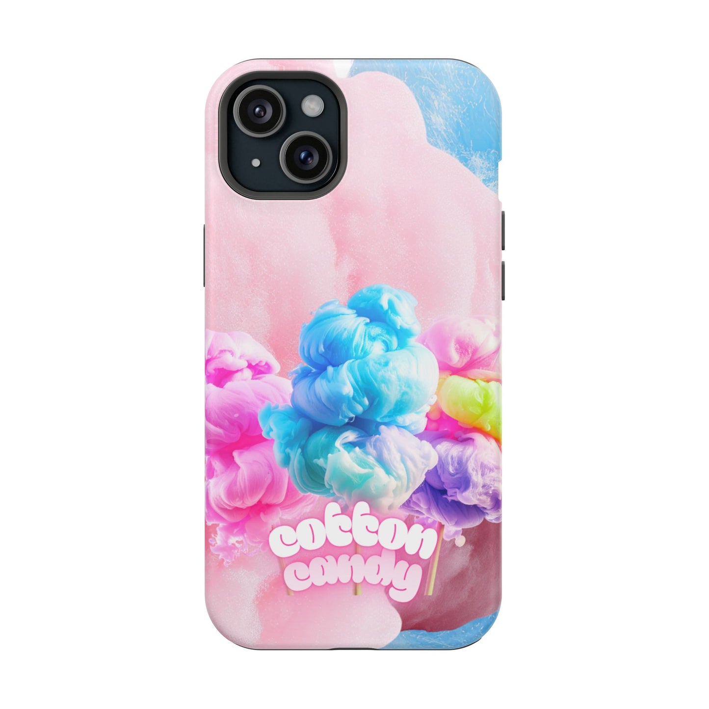 Wireless-Charging Compatible Case – Cotton Candy Dream