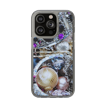 Clear Phone Case – Chrome Jewel
