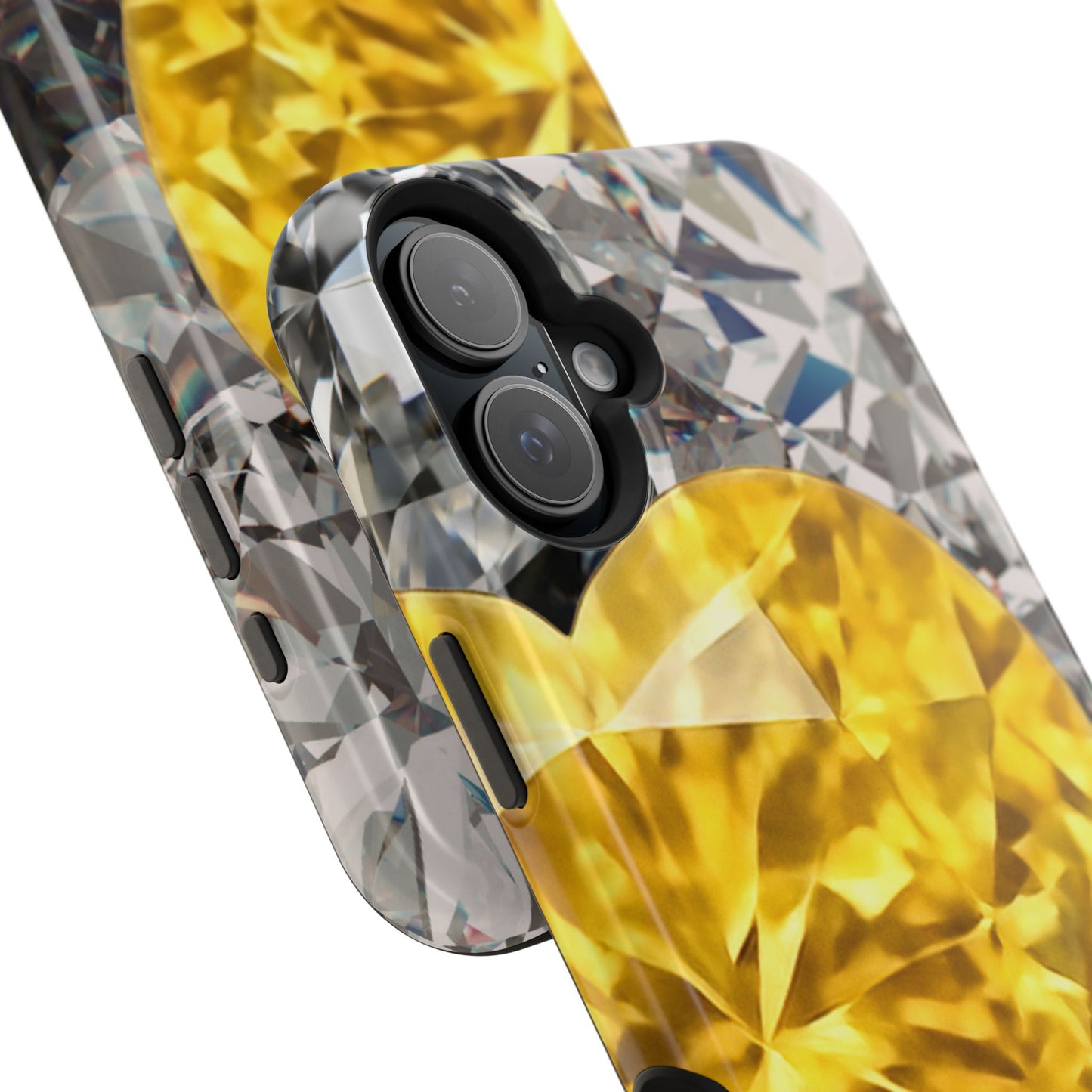 Wireless-Charging Compatible Case – Heart of Gold
