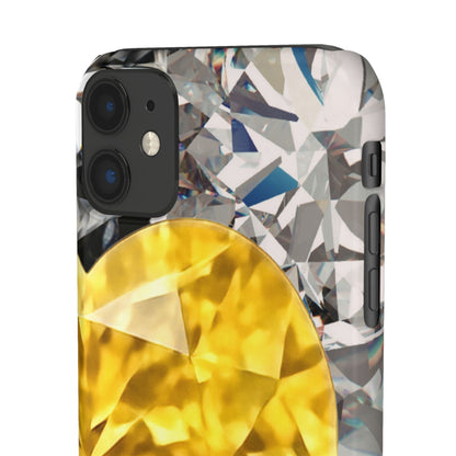 Snap Phone Case – Heart of Gold