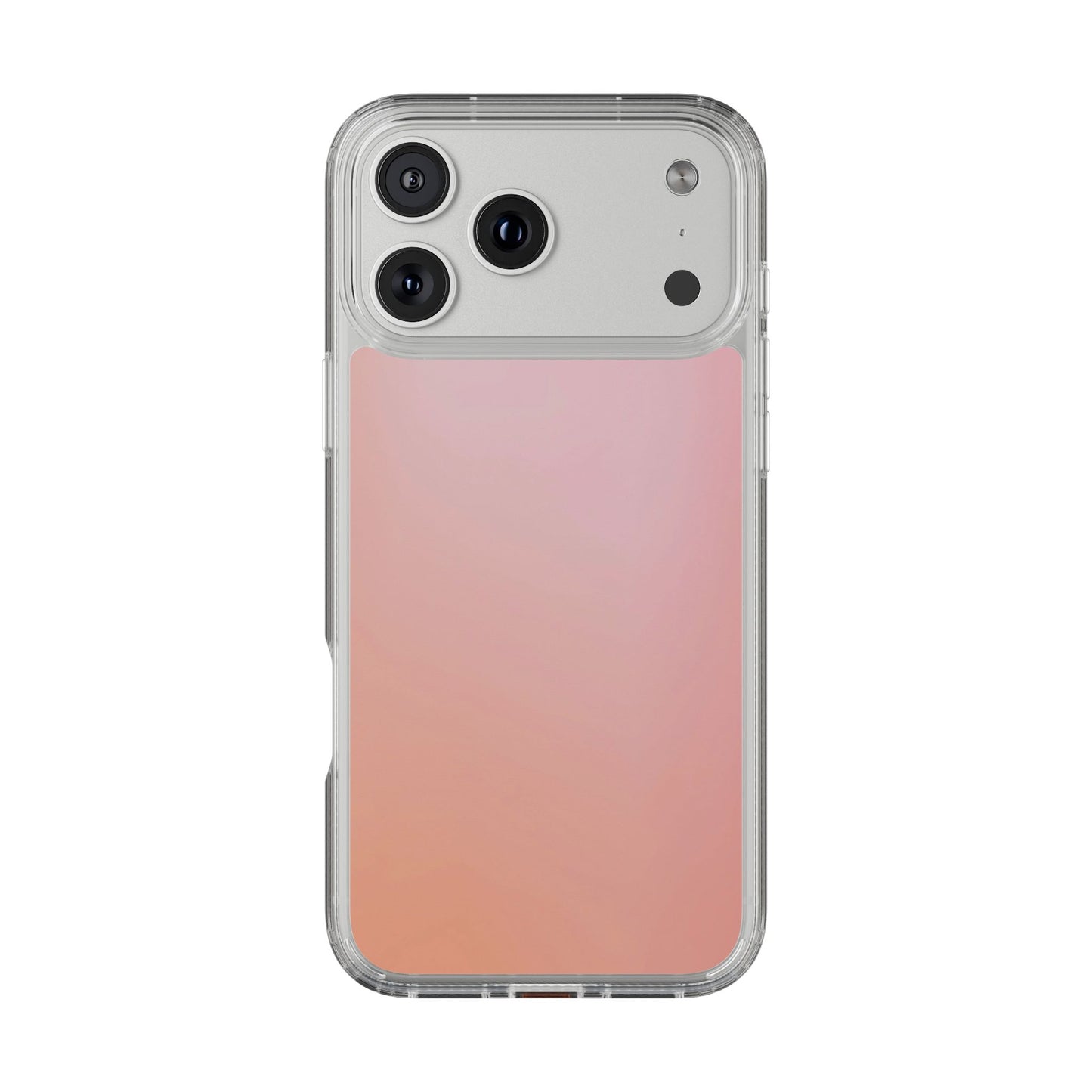 Clear Phone Case – Peachy Calm
