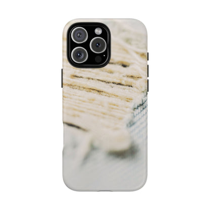 Protective Magnetic Phone Case – Woven Warmth