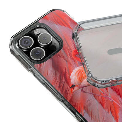 Clear Magnetic Phone Case – Scarlet Plume