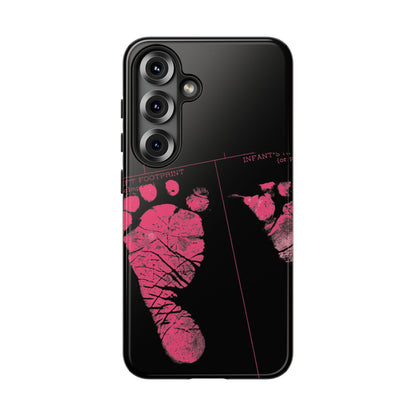 Protective Phone Case – Mom’s Little Pink Footprints