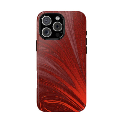 Protective Phone Case – Crimson Current