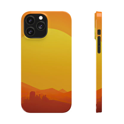 Slim Phone Case – Desert Sunrise