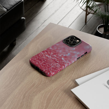 Protective Phone Case – Rosé Sparkle