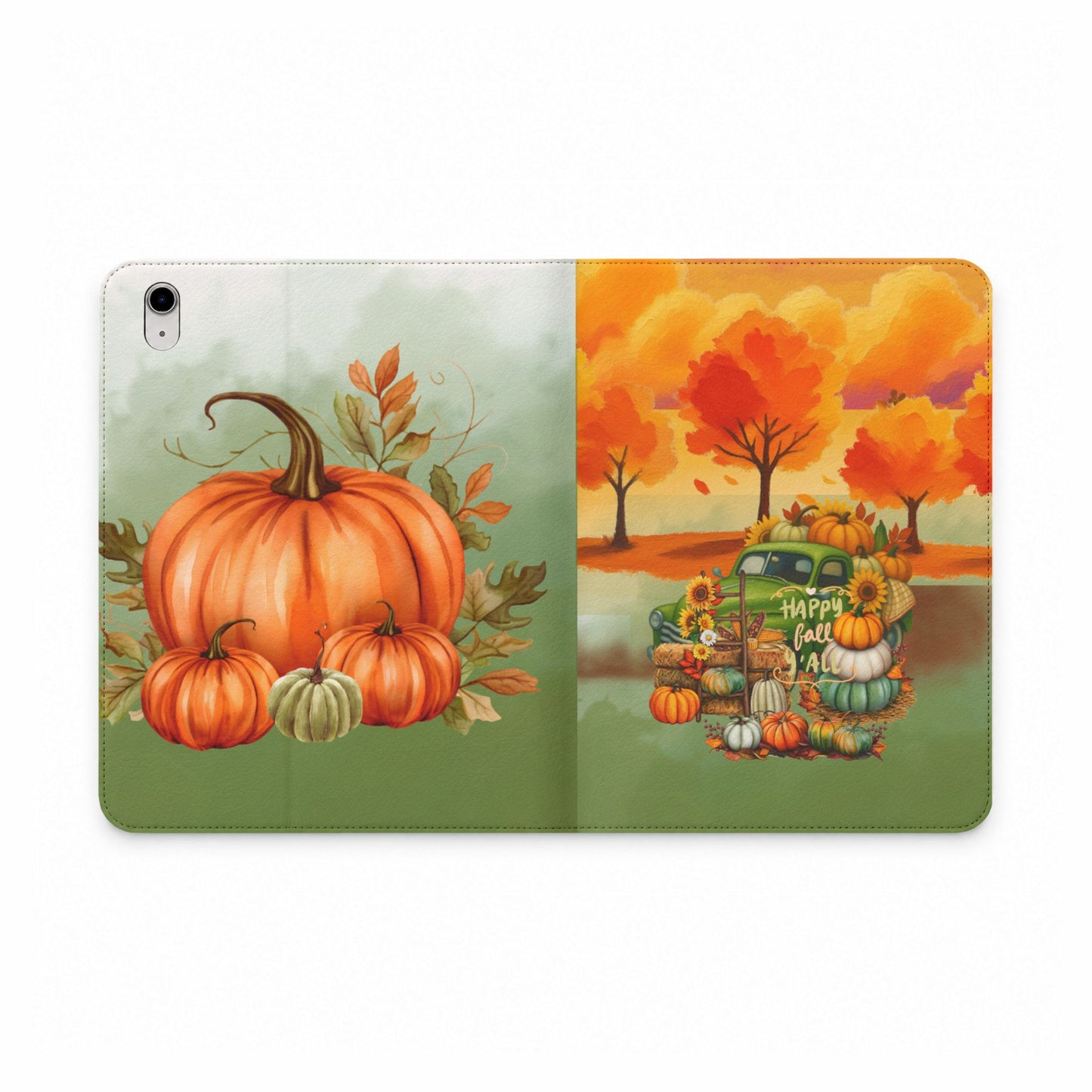 Tablet Folio Case – Pumpkin Haul