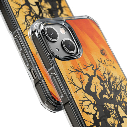 Clear Magnetic Phone Case – Hollow Night