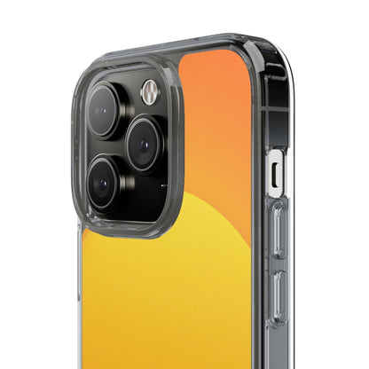 Clear Phone Case – Desert Sunrise