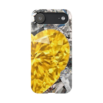 Slim Phone Case – Heart of Gold