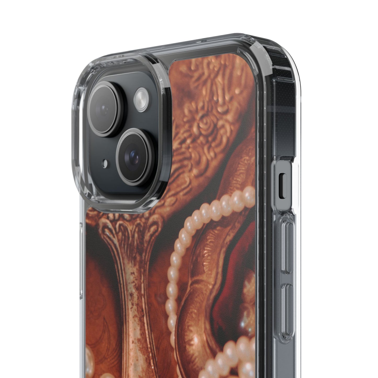 Clear Phone Case – Bronze Vanity