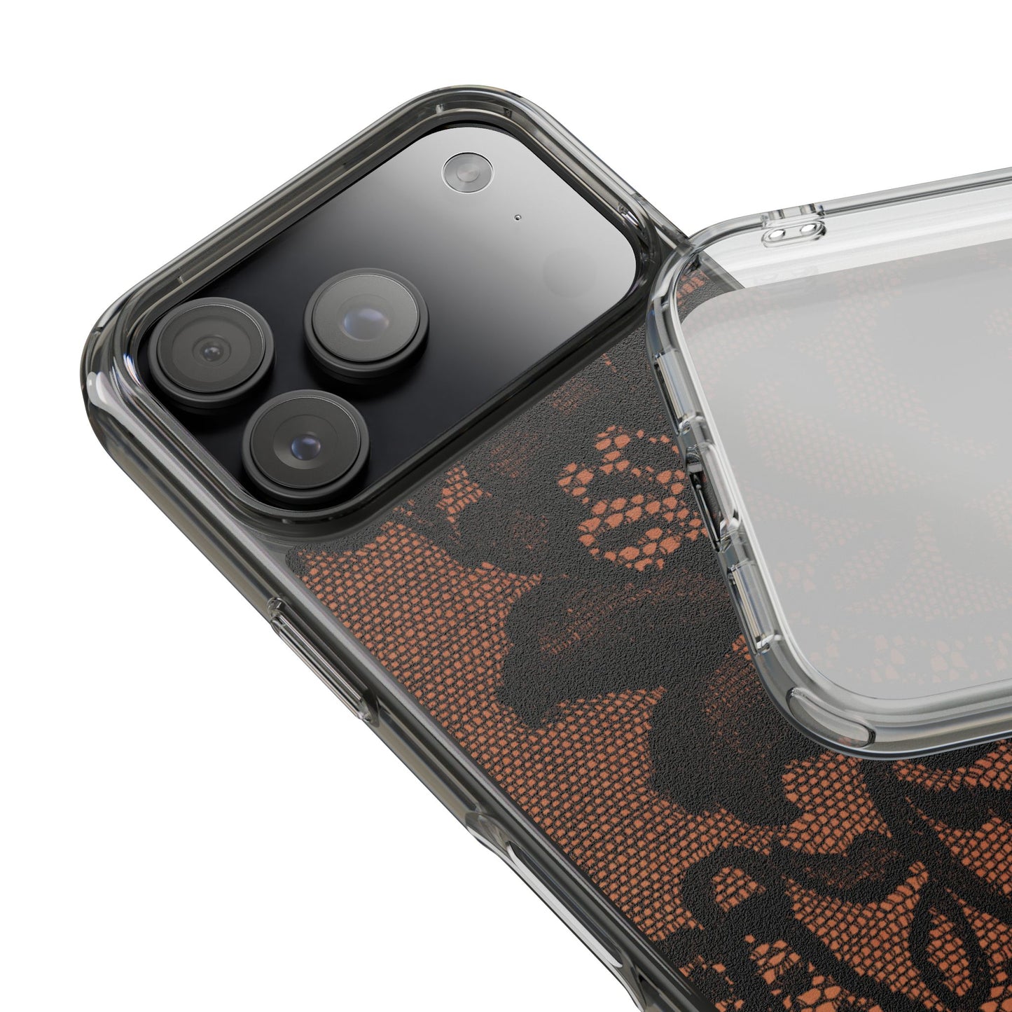 Clear Phone Case – Ember Lace