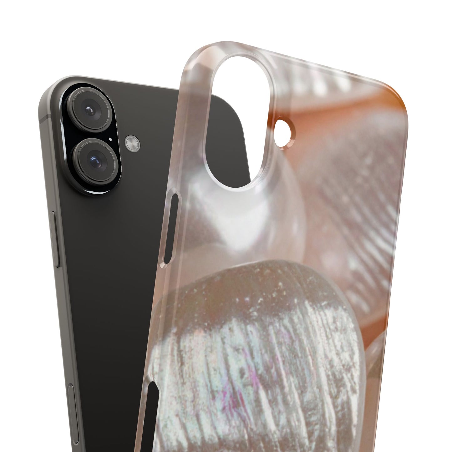 Slim Phone Case – Blush Pearl