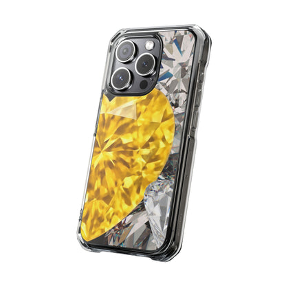 Clear Magnetic Phone Case – Heart of Gold