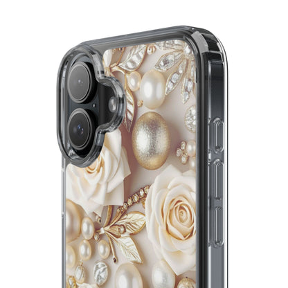 Clear Phone Case – Ivory Opulence