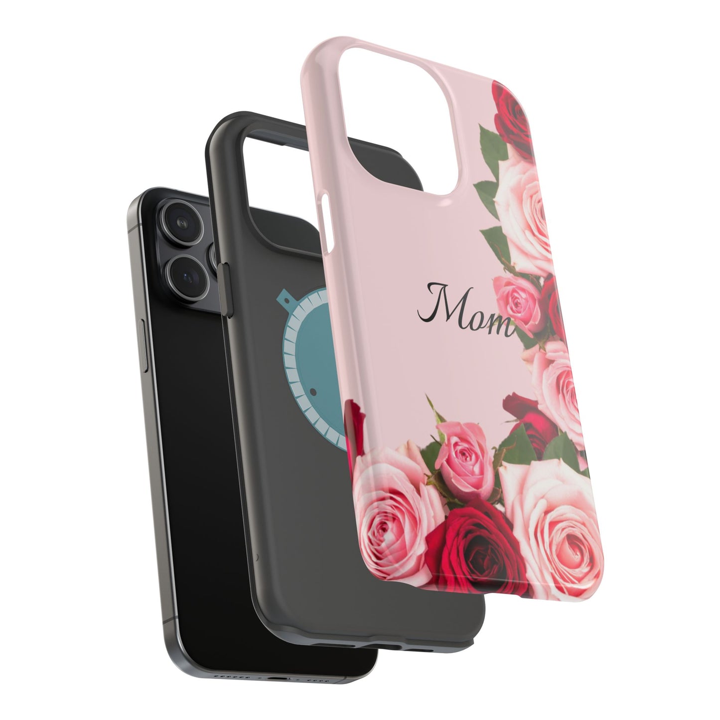 Wireless-Charging Compatible Case – Mom’s Rose Bouquet