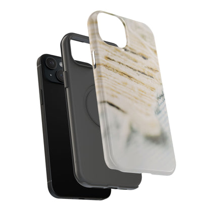 Impact-Resistant Phone Case – Woven Warmth