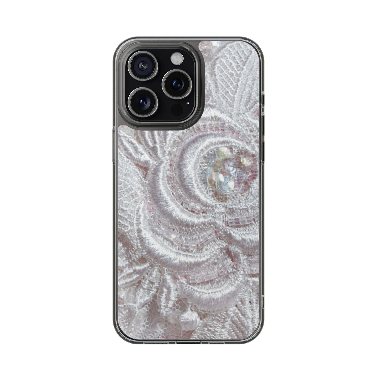 Clear Magnetic Phone Case – Lace Veil