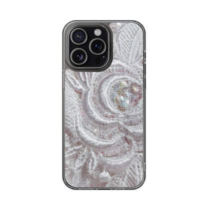 Clear Magnetic Phone Case – Lace Veil