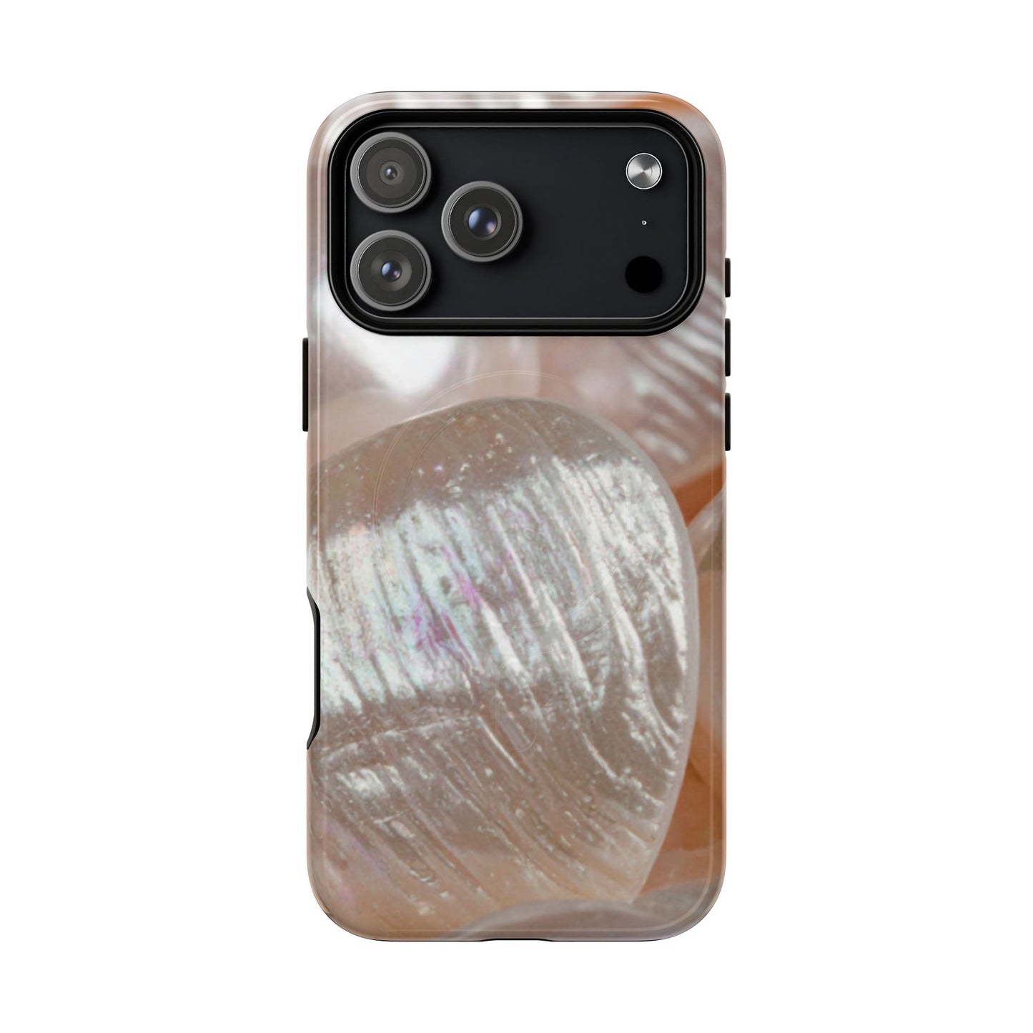 Protective Magnetic Phone Case – Blush Pearl