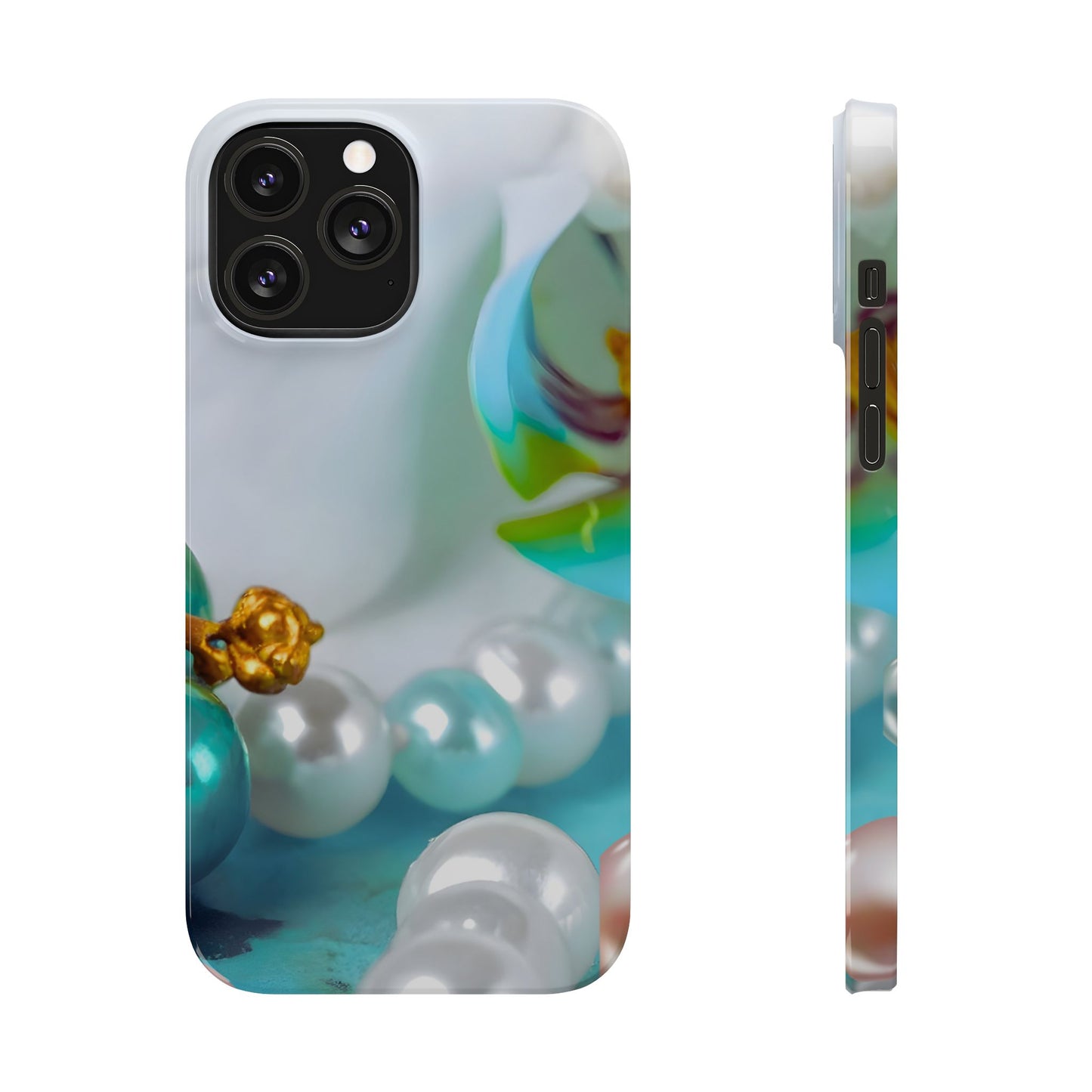 Slim Phone Case – Mermaid's Pearl