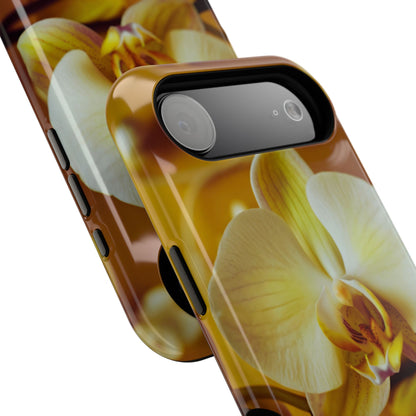 Protective Phone Case – Amber Orchid