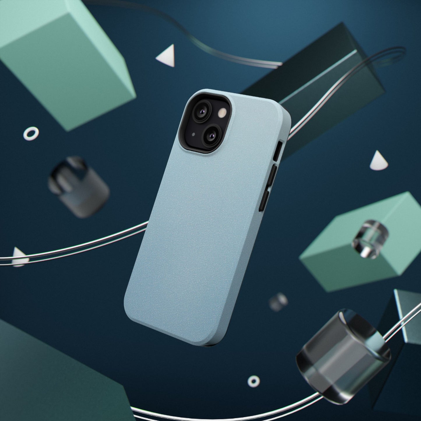 Impact-Resistant Phone Case – Blue Whisper