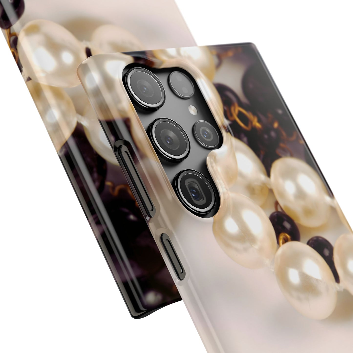Snap Phone Case – Noir Pearl