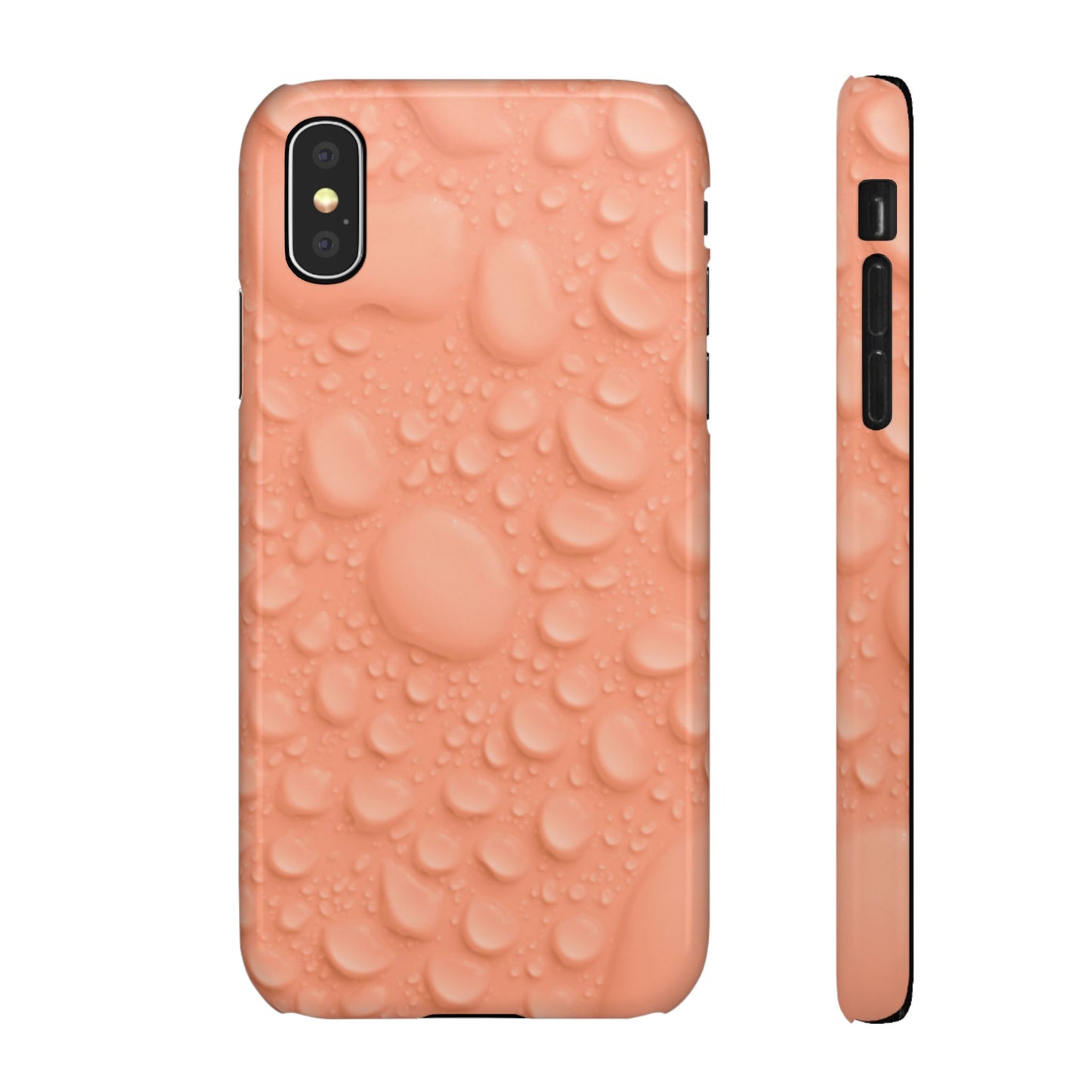 Snap Phone Case – Apricot Rain