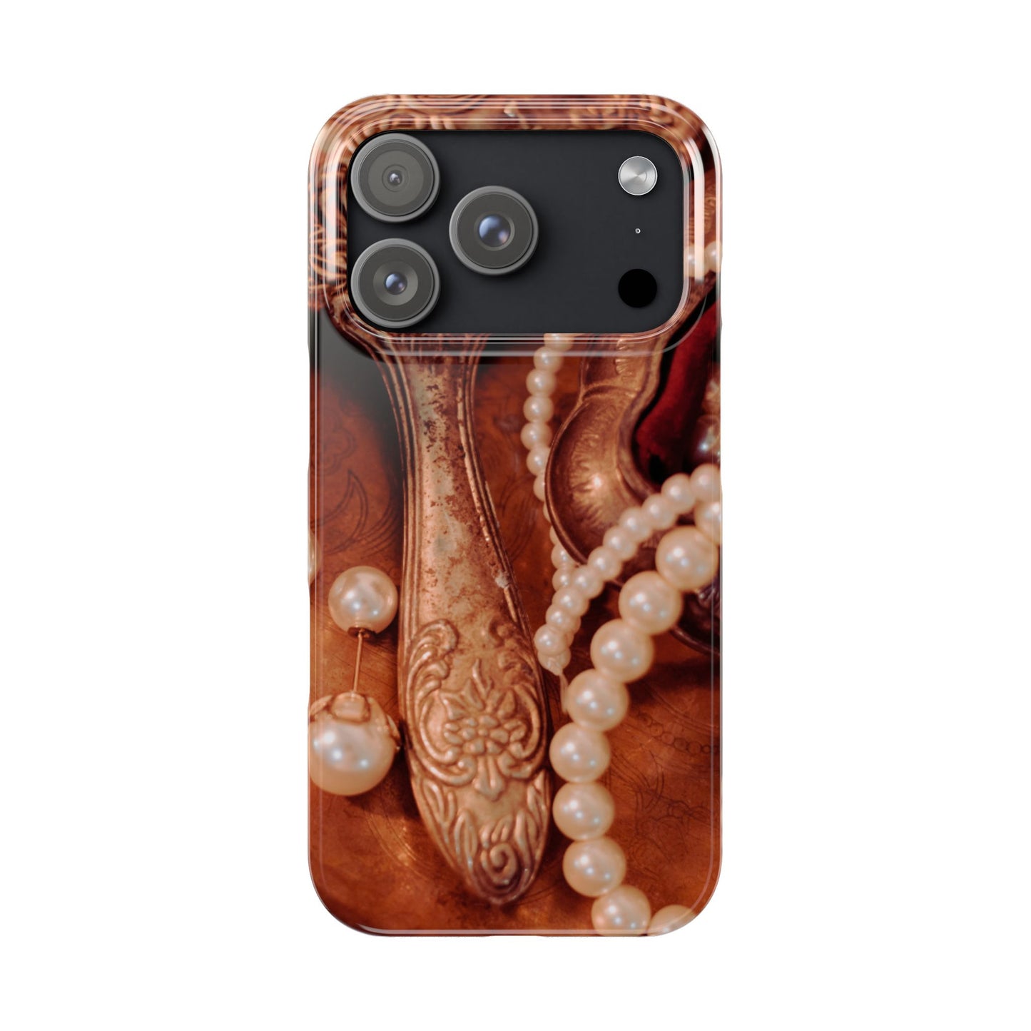 Slim Phone Case – Bronze Vanity