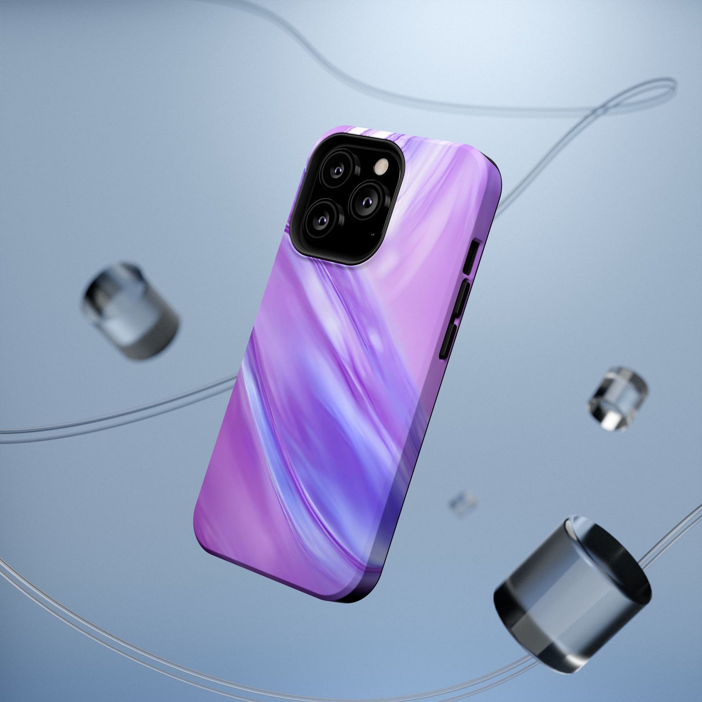 Impact-Resistant Phone Case – Lavender Wave