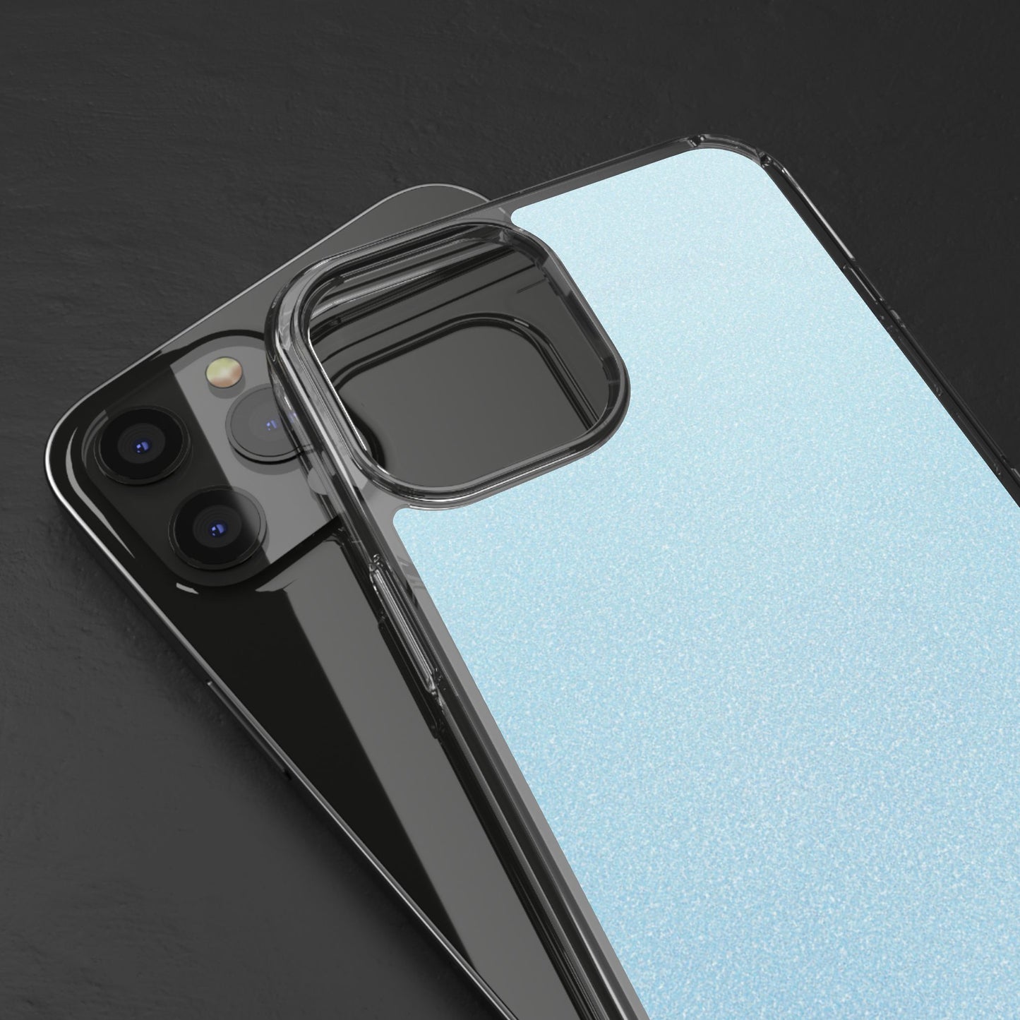 Clear Phone Case – Blue Whisper