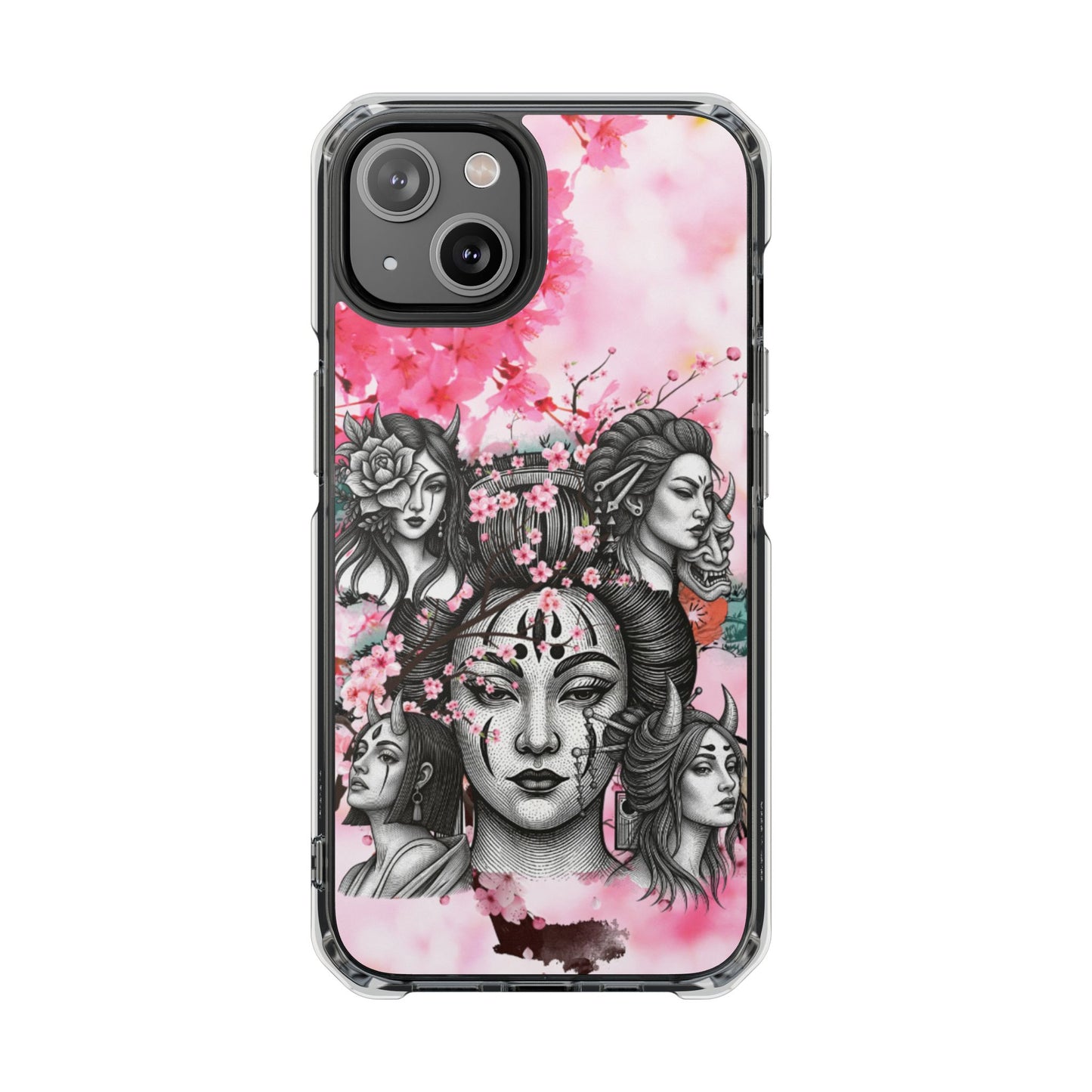 Clear Magnetic Phone Case – Blossom & Thorn
