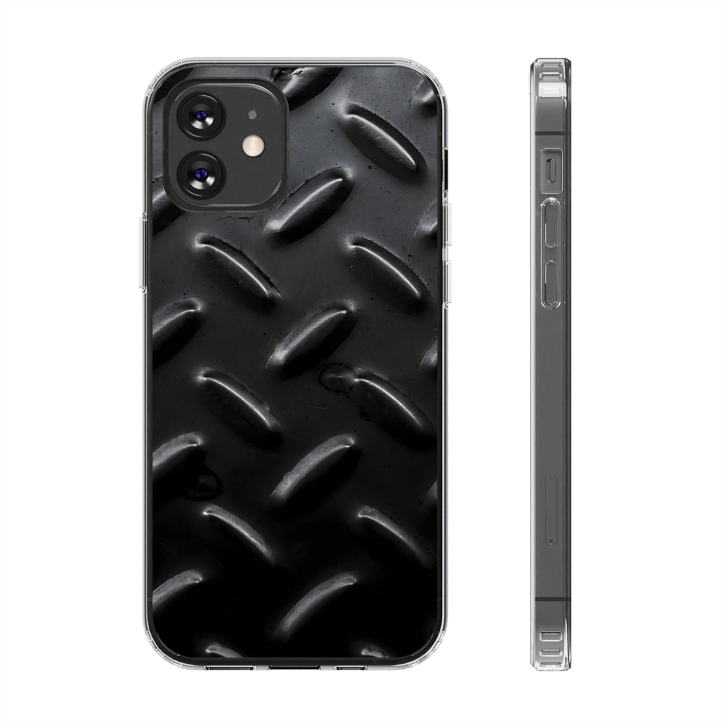 Clear Phone Case – Blackout Plate