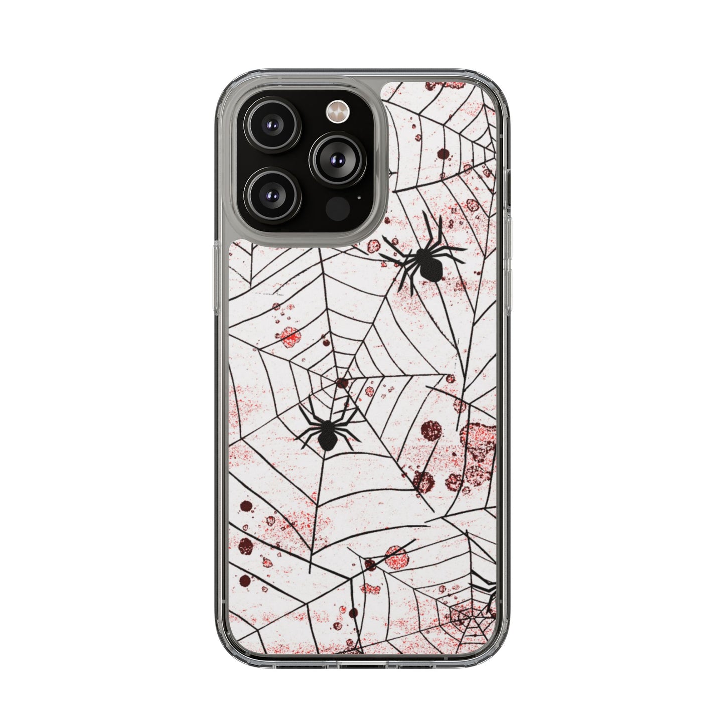 Clear Phone Case – Blood Web