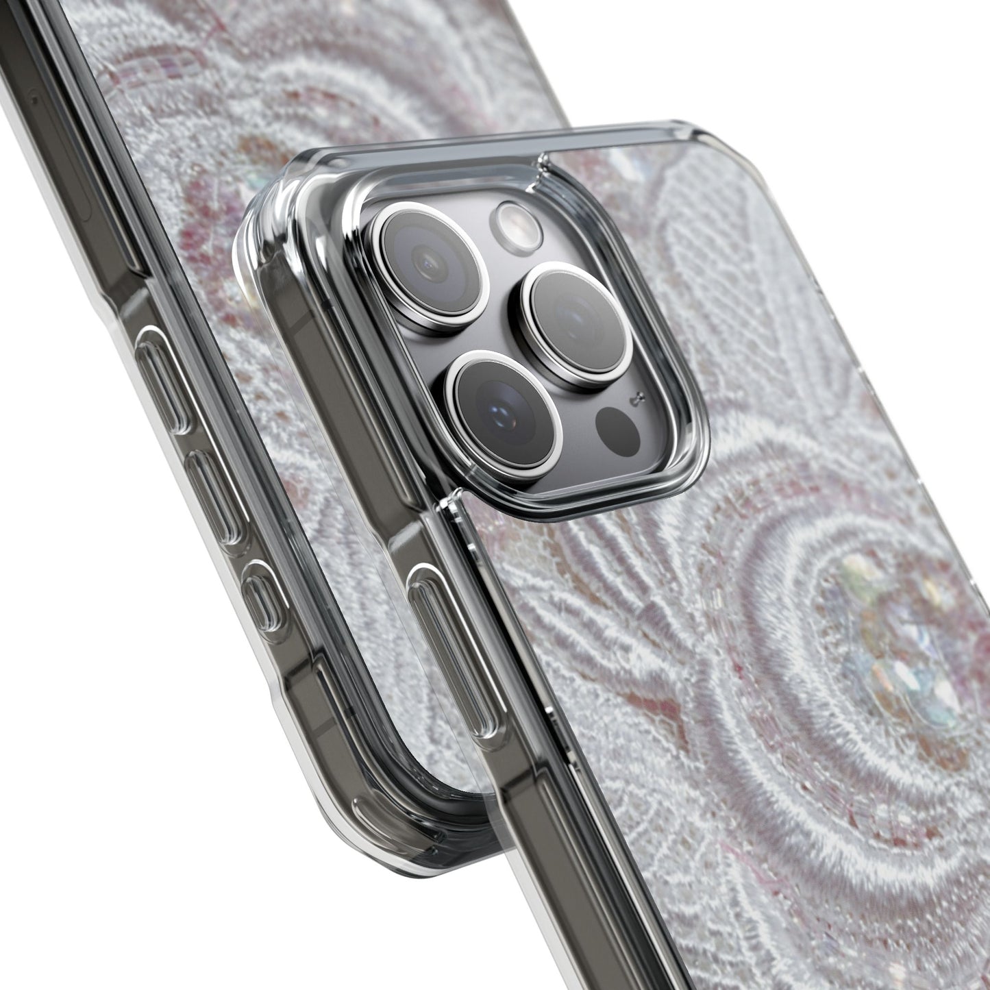 Clear Magnetic Phone Case – Lace Veil